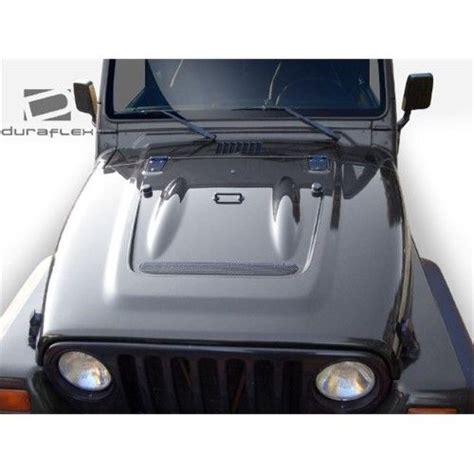 Duraflex 108805 1997 2006 Jeep Wrangler Heat Reduction Hood Must Be