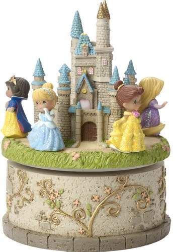 Precious Moments Disney Showcase Princess Castle Resin Led Figurine Disney Precious Moments