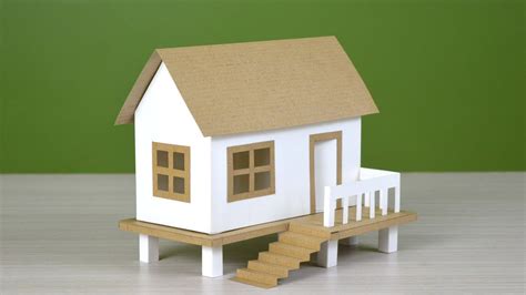 Wow Beautiful Paper House How To Make A Attractive House From Paper