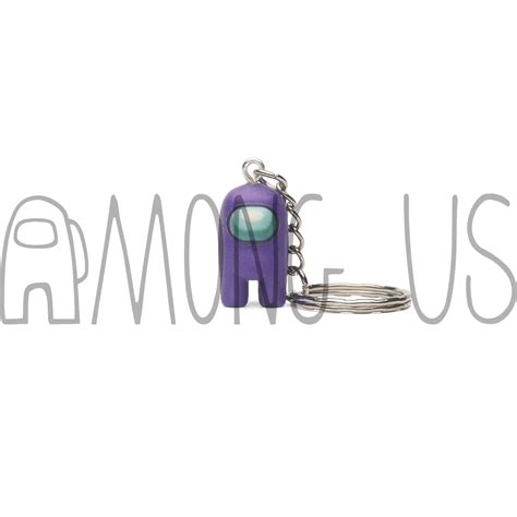 Among Us Crewmate Keychain By Objex Unlimited Inc Innersloth Store