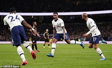 Tottenham's steven bergwijn and aston villa's anwar el ghazi are among those to miss out on the bergwijn, 23, started 13 premier league games for tottenham this season but struggled for playing. Tottenham vs Manchester City - Premier League 2019/20 ...