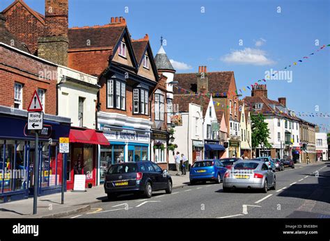 High Street Ware Hertfordshire England United Kingdom Stock Photo