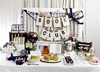 Books, Reading, Literature Book Club Gathering Party Ideas | Photo 5 of ...
