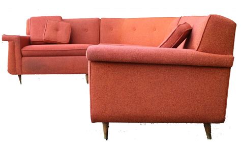 Mid Century Modern Four Piece Upholstered Sectional Sofa Mary Kays