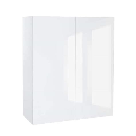 Cambridge Quick Assemble Modern Style With Soft Close White Gloss Wall