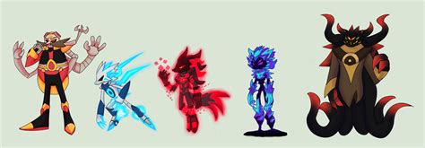 Sonic Character Redesigns Villains By Storm Sketch On Deviantart