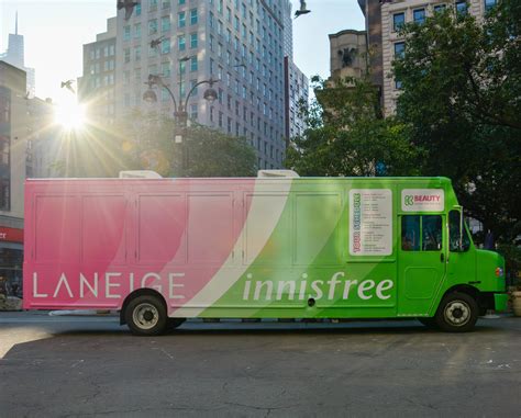 Laneige X Innisfree Debut Glow On The Go Pop Up Truck Tour V Magazine