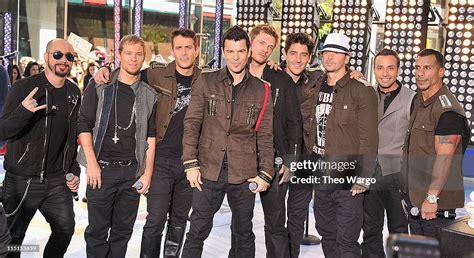 New Kids On The Block And The Backstreet Boys Perform On Nbcs News