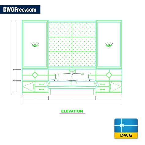 Modern Bedroom Dwg Download Autocad Blocks Model Autocad