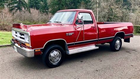 Red Ram 1989 Dodge W150 4×4 Barn Finds
