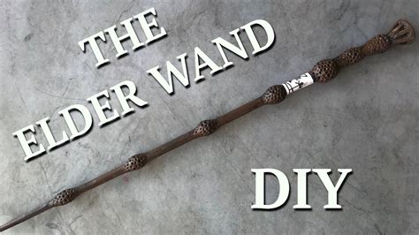The Elder Wand Tutorial Diy Harry Potter Youtube