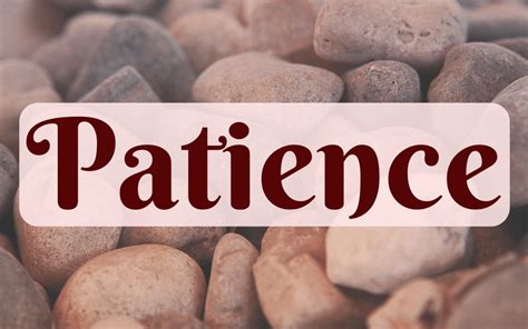 What Is Patience In The Bible Words Of Faith Hope And Love