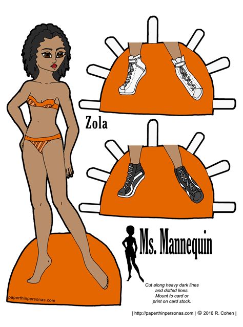 hip hop ms mannequins meet zola our model paper thin personas