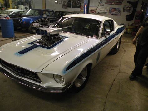 1967 Ford Mustang Prostreet Show Car Custom Race Classic Ford Mustang