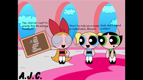 Powerpuff Girls Comic Dub Master At Multiplication Youtube