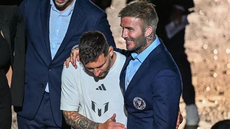 David Beckham Believes Lionel Messi Will Need Time To