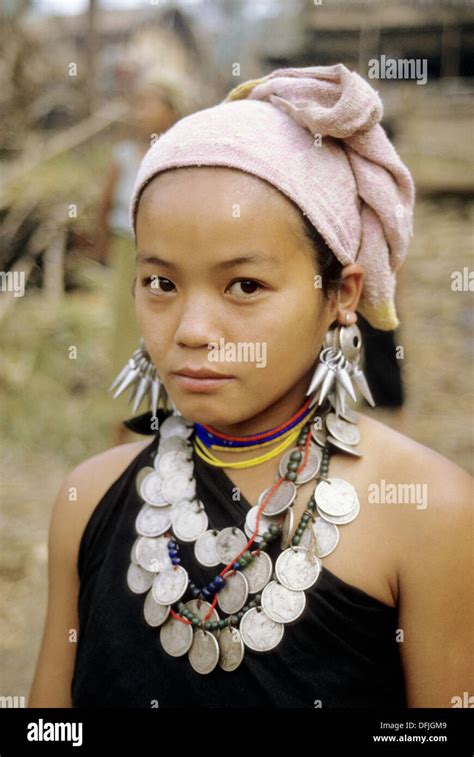 Myanmar Burma Shan State Hilltribe Girl Stock Photo Alamy