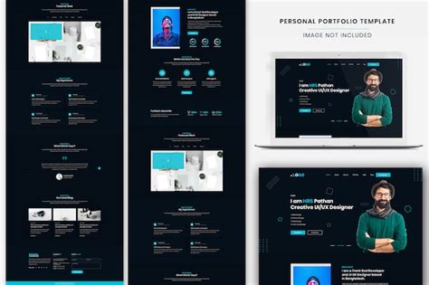 Premium Psd Personal Portfolio Landing Page