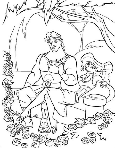 Free Printable Hercules Coloring Pages For Kids