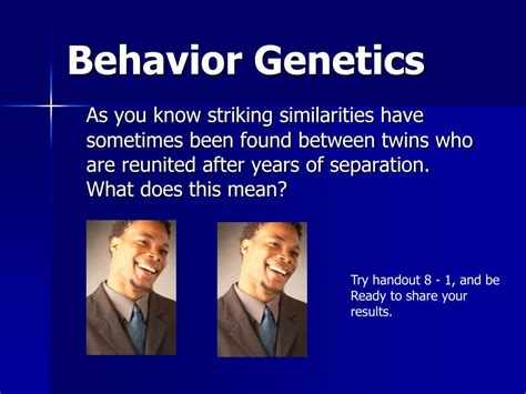 Ppt Behavior Genetics And Evolutionary Psychology Powerpoint