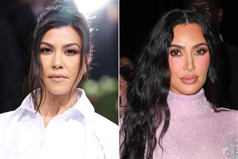 Kourtney Kardashian Celebrates Sister Kims Birthday With Joke About Their Feuds The Joys Of