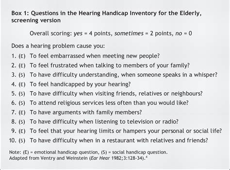 Hearing And Aging Cmaj