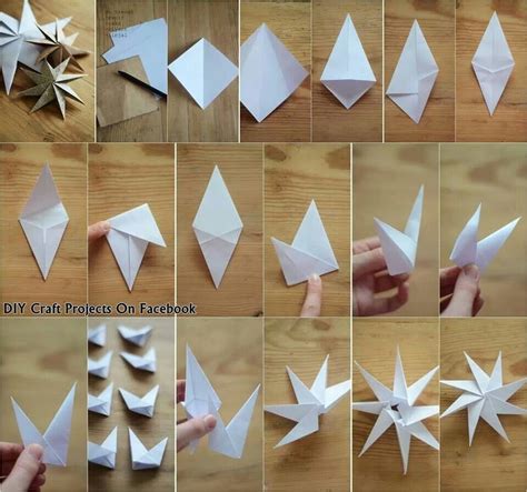 Origami Snowflake Step By Step Origami