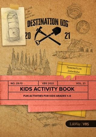 destination dig kids activity book  christianbookcom