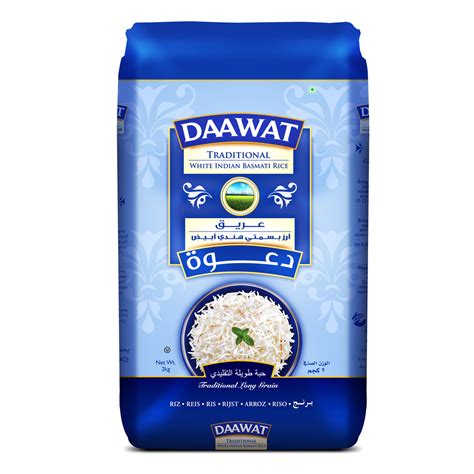 Daawat Traditional White Indian Basmati Rice 2kg Online At Best Price