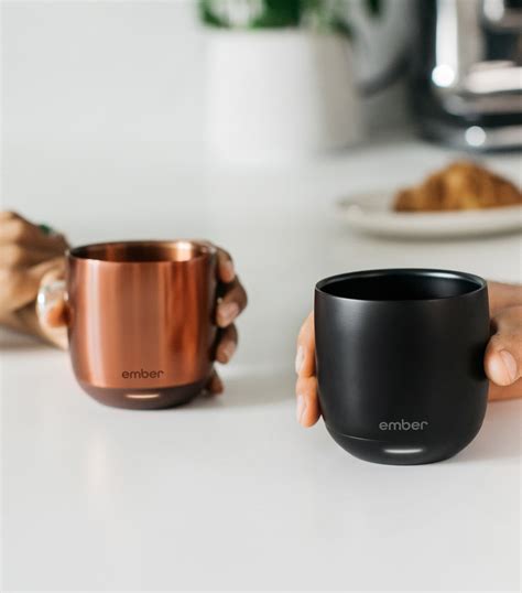 Ember black Stainless Steel Smart Mug (6oz) | Harrods UK