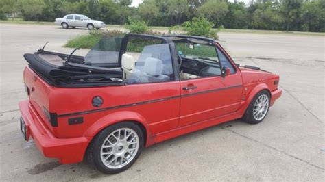 92 Vw Cabriolet Convertible Wolfsburg Edition For Sale Photos