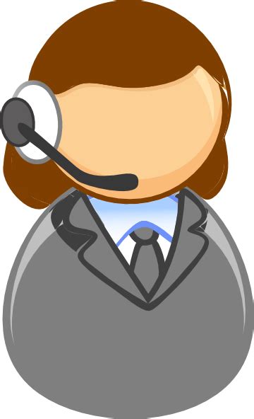 Chat with us on whatsapp for assistance. Customer Service Rep Clip Art at Clker.com - vector clip ...