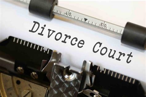Divorce Court Free Of Charge Creative Commons Typewriter Image
