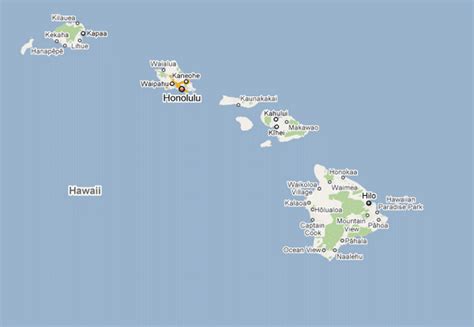 Mapa De Hawai