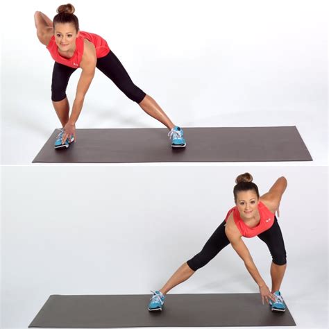 Alternating Side Lunge Best Inner Thigh Exercises Popsugar Fitness Photo 3