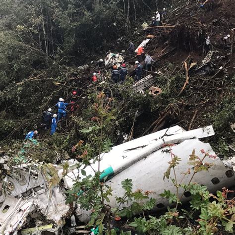 Colombia Plane Crash Jet Ran Out Of Fuel Pilot Said