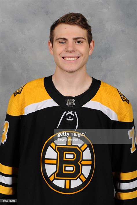 Jake Debrusk Of The Boston Bruins Poses For His Official Headshot For
