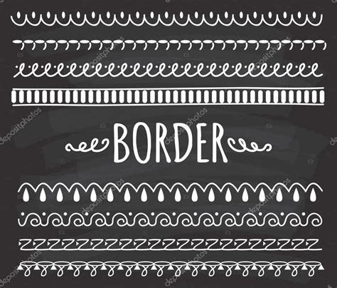 Decorative Borders Set Stock Vector Image By ©mhatzapa 107232030