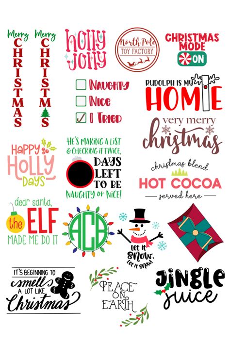 Free Christmas Svg Files For Your Die Cutting Machine The Kingston Home