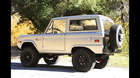 Icon New School Br 9 Restored And Modified Ford Bronco Youtube