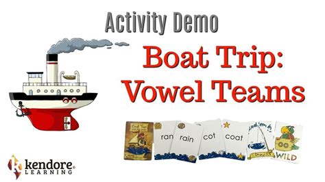 Boat Trip Vowel Team Games⎪kendore Learningsyllables Learning Center