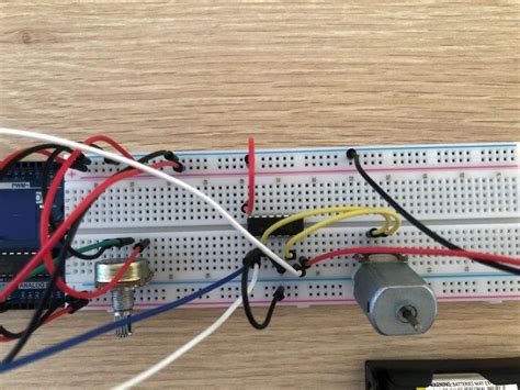Driving A Dc Motor With Arduino Using An L293d Motor Driver Arduino