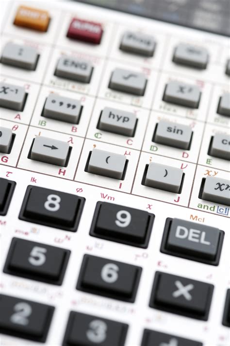 Free Stock Photo 5429 Keypad of a scientific calculator | freeimageslive
