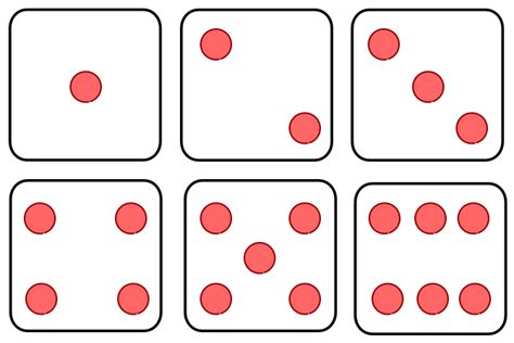Printable Dice Pattern Clipart Best