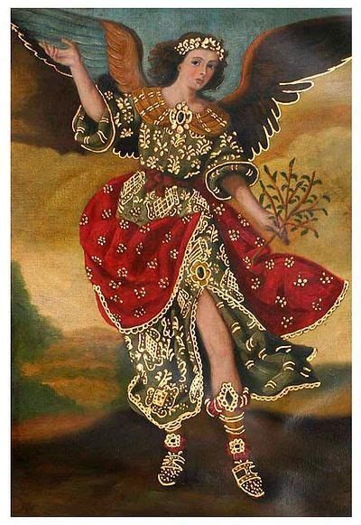 Archangel Ariel By Novica In 2019 Angel Art Angel Images Madonna Art