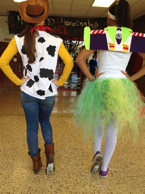 Woody And Buzz Lightyear Costumes Homemade Costumes For Teenage Girl
