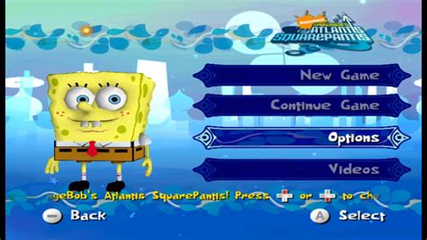 Wii Longplay Spongebobs Atlantis Squarepantis Part1 Youtube