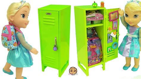 American Girl School Locker With Surprise Blind Bag Toys And Disney