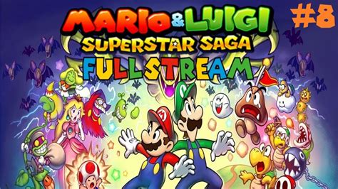 Mario And Luigi Superstar Saga Co Op Stream 8 Youtube