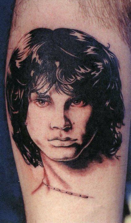 Jim Morrison Tattoo By Amanda Harrison At Good Fortune Tattoo In